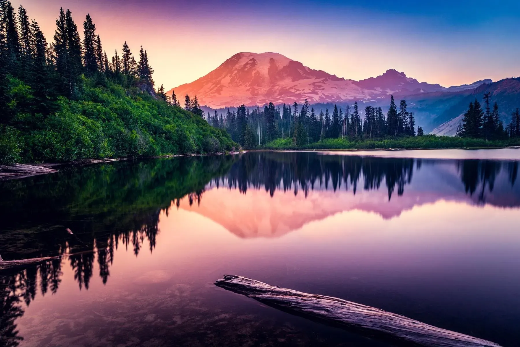 mountains landscape
